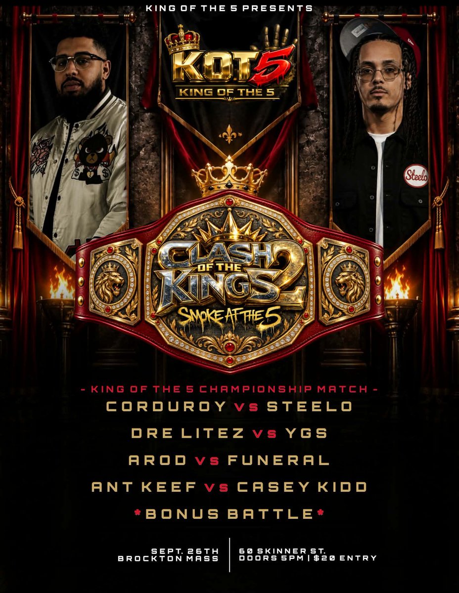 KOT5BL's tweet photo. COME ROCK WITH US 9/26 https://t.co/0Evvs89OY3