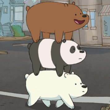 HXG2023's tweet photo. I fear that We Bare Bears will be Gen Z's version of CatDog, where the iconography is more iconic than the actual show and its episodes themselves. https://t.co/xldRmZLCWG