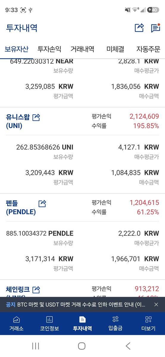 iwanttomakeittt's tweet photo. $UNI 첫번째 200프로. 100프로 단위마다 25프로씩 매도중 https://t.co/xMax5FQBh9