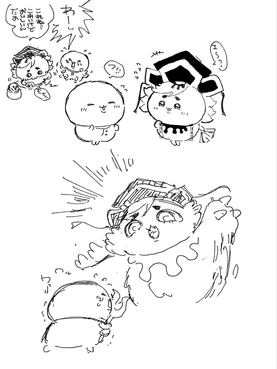 pumu_nui's tweet photo. らくがきだから特に深い意味はないち●ᓓ̸ᐠゎのハゲ童 https://t.co/xeQGIW84Fg