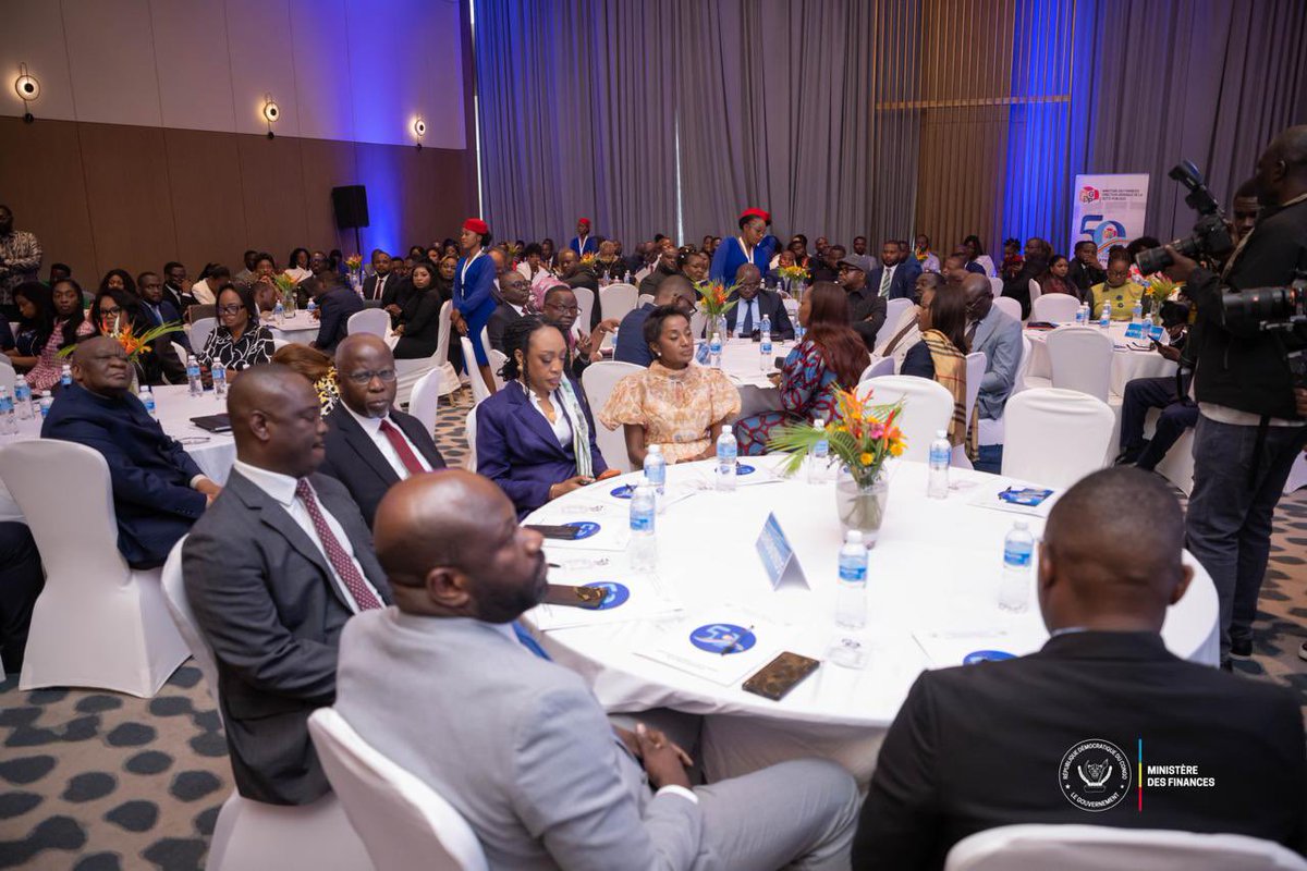 emma89867's tweet photo. DGDP | 50ans 
Le Ministre des Finances, Doudou Fwamba Likunde Li-Botayi, a présidé, mercredi 16 septembre 2026 à Kinshasa, la cérémonie du cinquantenaire de la Direction Générale de la Dette Publique (DGDP), organisée sous le thème « DGDP, 50 ans de gestion de la dette publique. https://t.co/CUqTIPPsZw