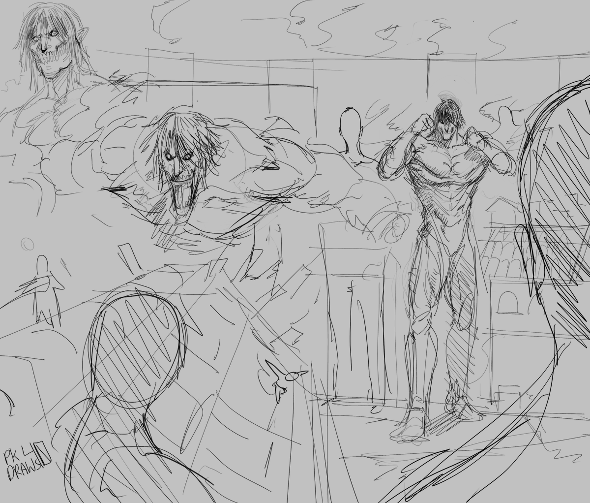 Pk_draws_40's tweet photo. Fight https://t.co/pkrzZtQ9bp