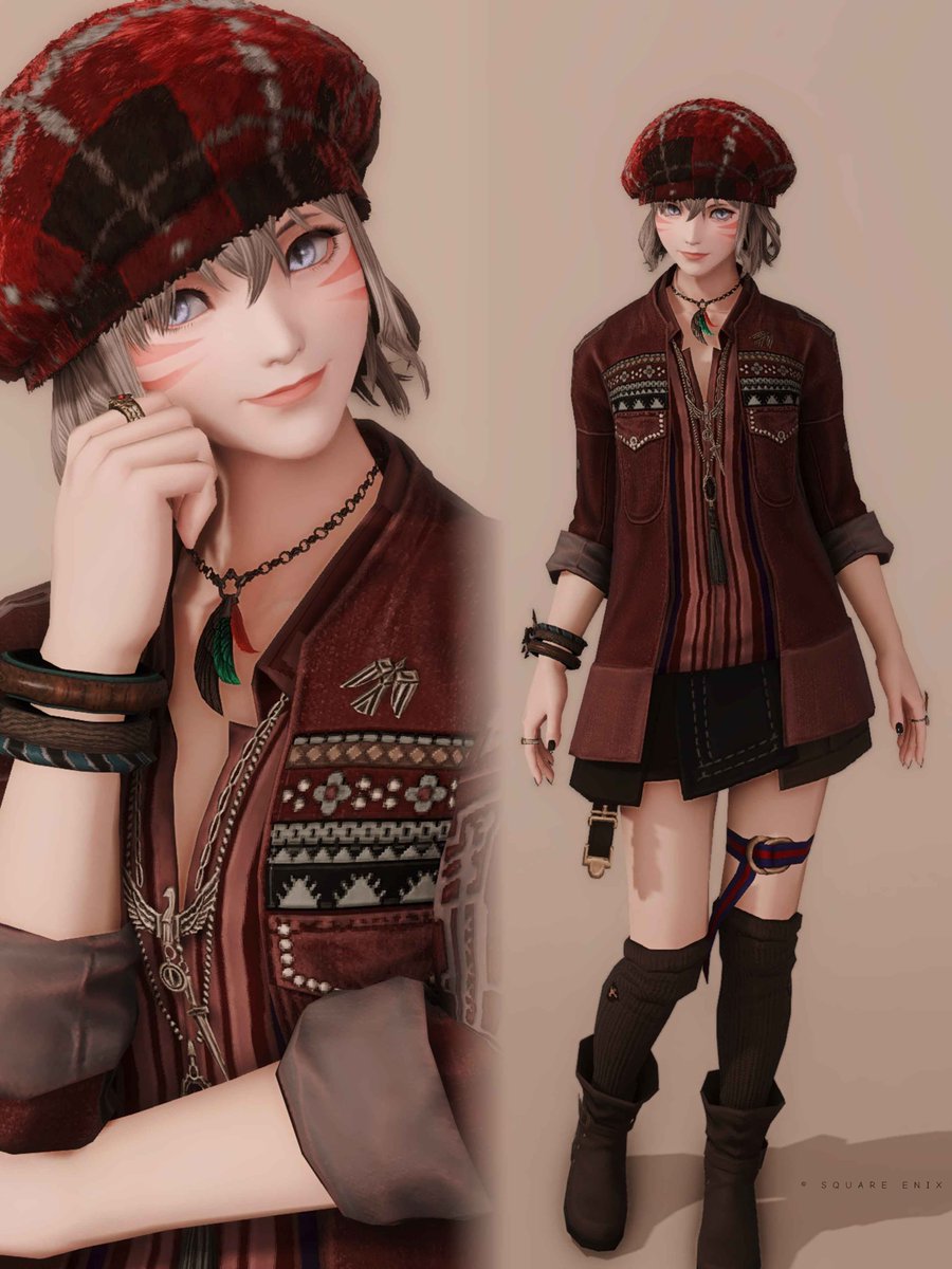 FF14_kirarin's tweet photo. おはようございます🍂
フレさんに髪型頂いたので秋ミラプリで早速撮ってみた❤️
#FF14  #おはミコ https://t.co/LXT0z7rwE8