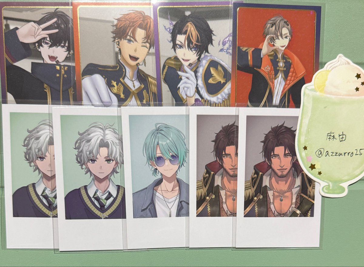 azzurro25's tweet photo. 【交換】
にじさんじ 8th メタルカード 共通衣装3D Another Style Goods チェキ風カード

譲）
画像1.2枚目

求）
画像3枚目
🩷優先に探してます

郵送のみ。
種類違い可能。
まとめて優先ですがひとつからでも。
検索からもお気軽にお声掛けください。 https://t.co/ZeX5u5ufJB