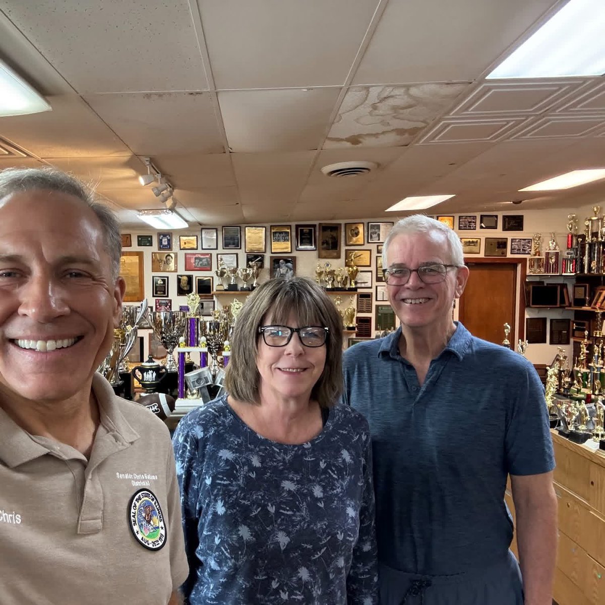 SenatorBalkema's tweet photo. Great visit to Graphic Electronics in Spring Valley!

I really enjoyed learning about the history behind this local business and hearing how it has grown through three generations of the same family. https://t.co/YluAcnN0PO