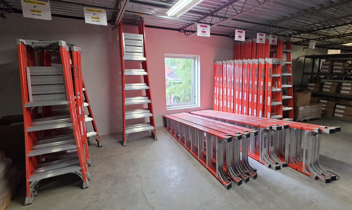 schulhofftool's tweet photo. Did you know that Schulhoff sells ladders? Platform ladders and step ladders for around the house or at your next job site! #construction #schulhofftoolrental #schulhofftools #getitdone https://t.co/Dk2FPuRRwn
