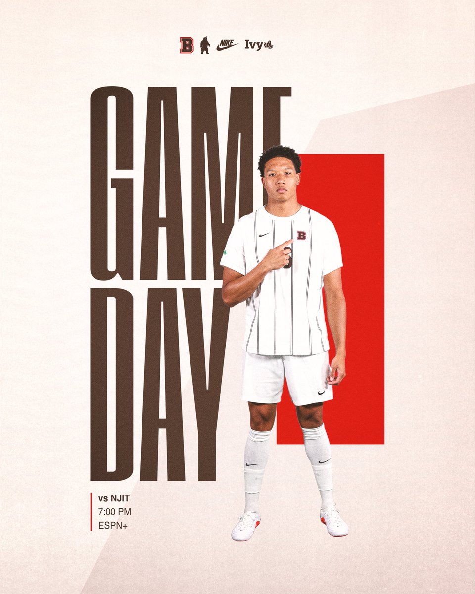 BrownU_MSoccer's tweet photo. Closing out the homestand π
π NJIT
π Providence, RI
β° 7 PM
ποΈ Stevenson-Pincince Field
πΊ ESPN+
π https://t.co/xx4IBAAFgC
#οΈβ£Β #EverTrue
π https://t.co/AhpFYbyrtU https://t.co/XNsLCrt8qS