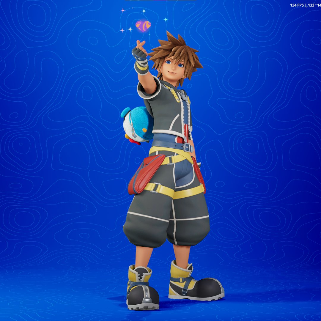 lightswielder's tweet photo. Sora Fortnite https://t.co/iTy5sMEnYt