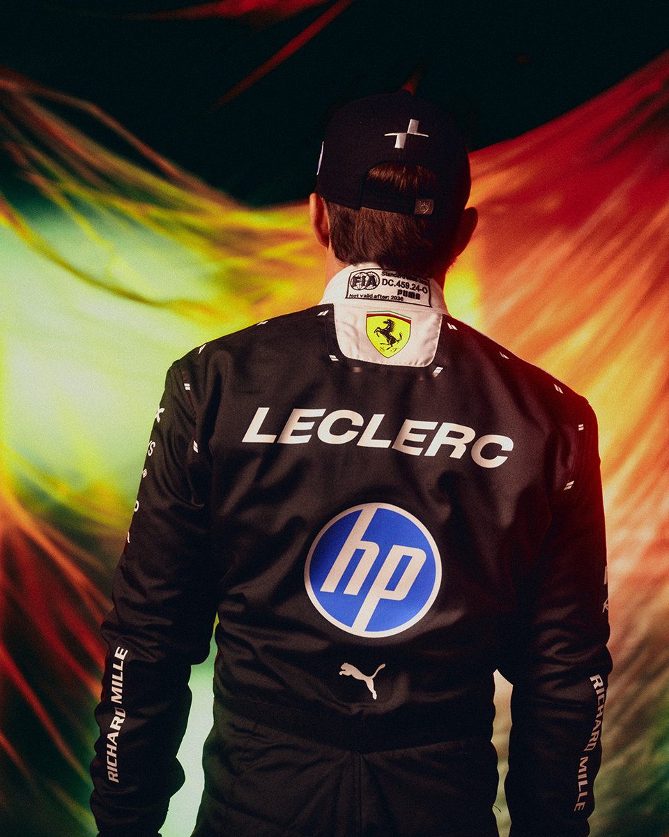 F1's tweet photo. A suit fitting for a night race 🌙

A Singapore special for @Charles_Leclerc! 😍👀

#F1 #SingaporeGP @ScuderiaFerrari https://t.co/Hc4VZP30GD
