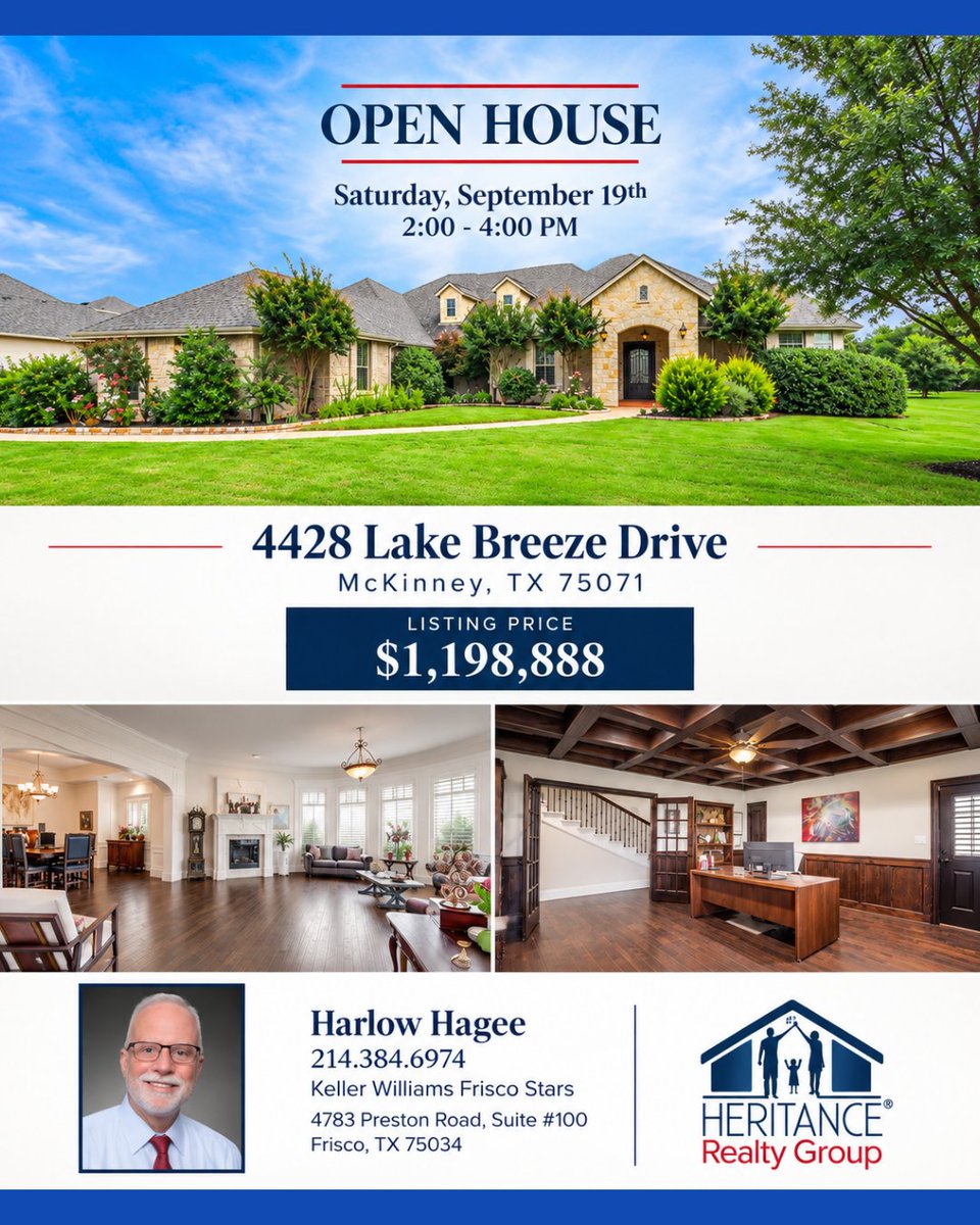 HeritanceTeam's tweet photo. This stunning 4-bed, 4-bath home offers refined luxury and spacious living throughout. Outside, beautifully landscaped grounds create a private retreat with a covered patio, outdoor kitchen, and greenhouse-workshop.

Call or text (214) 384-6974 for  more details! https://t.co/RX7rLHqlEj