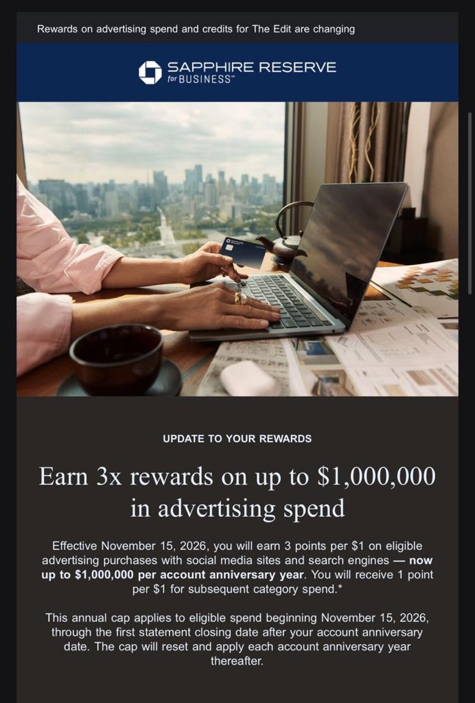 aryanpour's tweet photo. if you were using the chase sapphire reserve

and have realised that you’ve been cooked 

it’s okay 

you don’t have to earn 1x points on the card that previously promised 3x (slash would never do that) 

@slashapp will give you:

- up to 2.3% unlimited cashback 
- $10k sign on bonus once you spend $1m
- net 30 terms 

wondering why everyone in the ecom / dtc uses us? message me 

want to sign up immediately and claim your free money? message me
