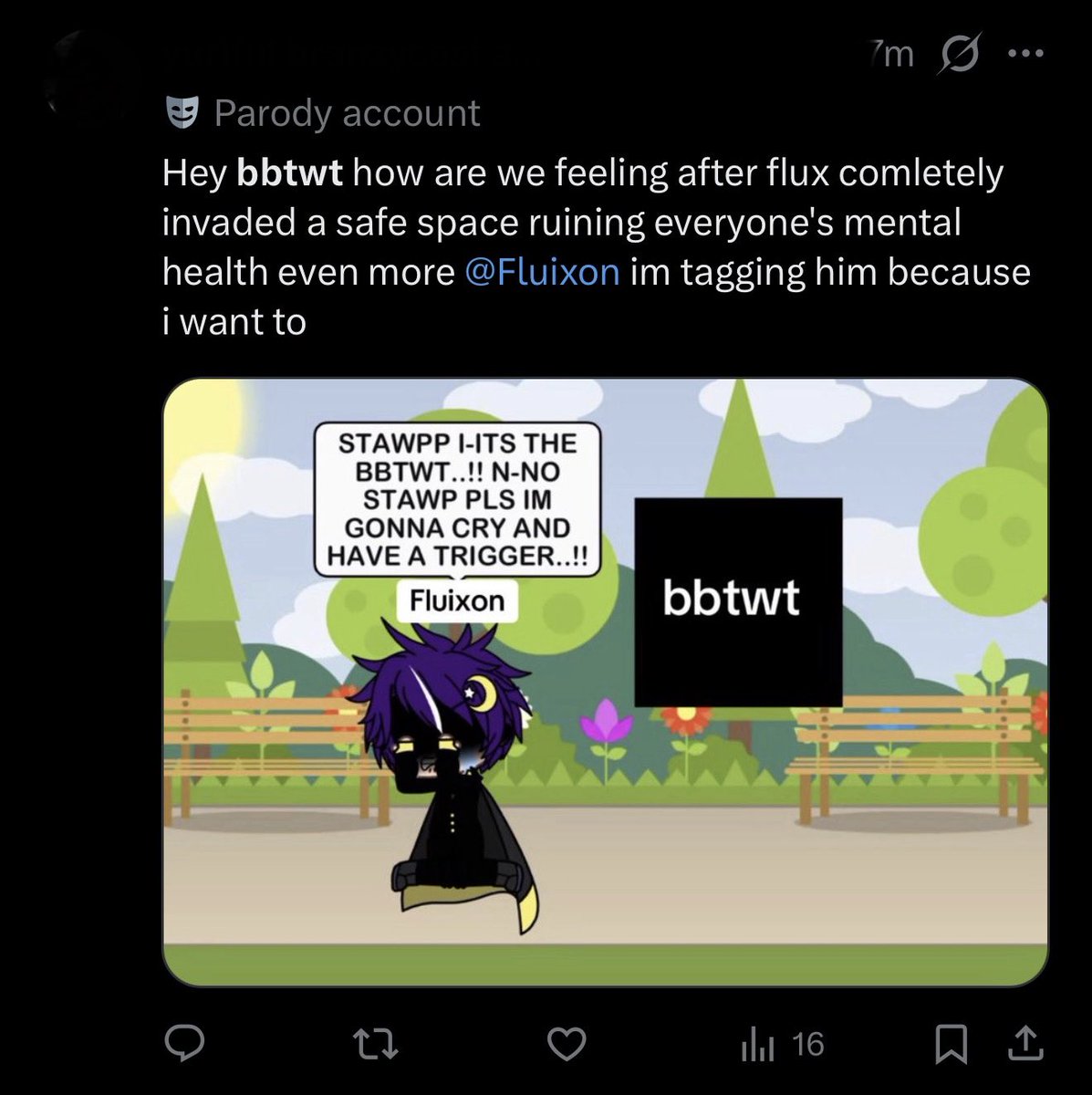 empyremori's tweet photo. Your “safe space” is endangering MINORS. https://t.co/wxEyBnnjuE