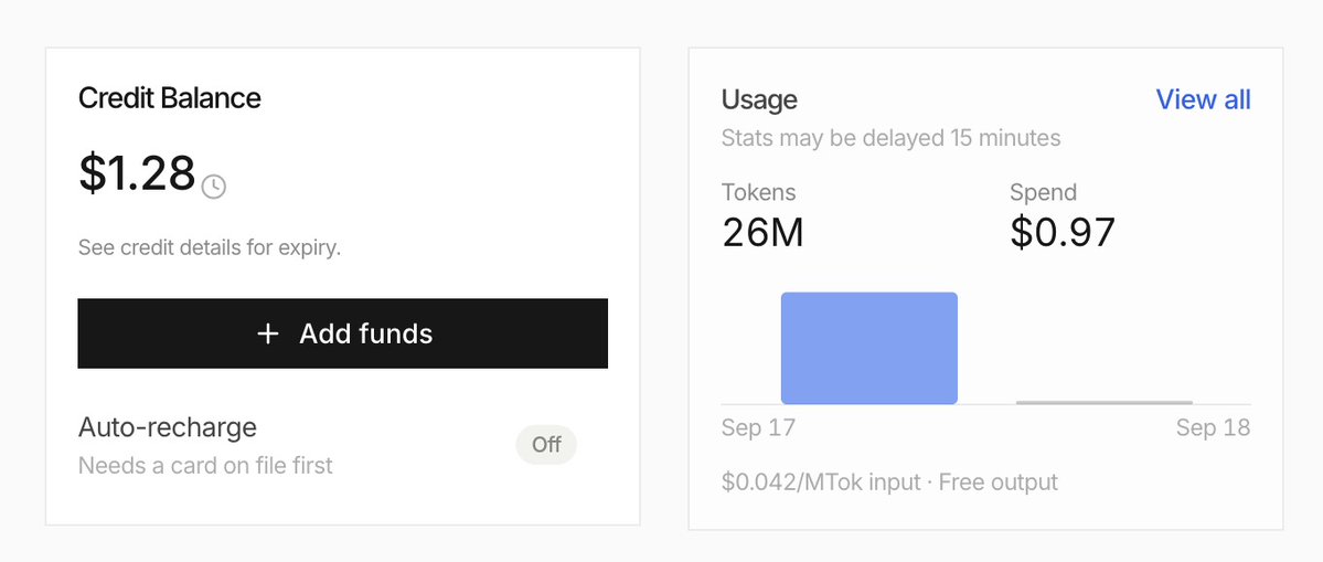 uttkarsh_42's tweet photo. hey @typesafeai I think your token usage page has broken

it was working till yesterday 

and now only the balance is going down 

the token usage is still showing yesterday's data https://t.co/7CUTRvu3M4