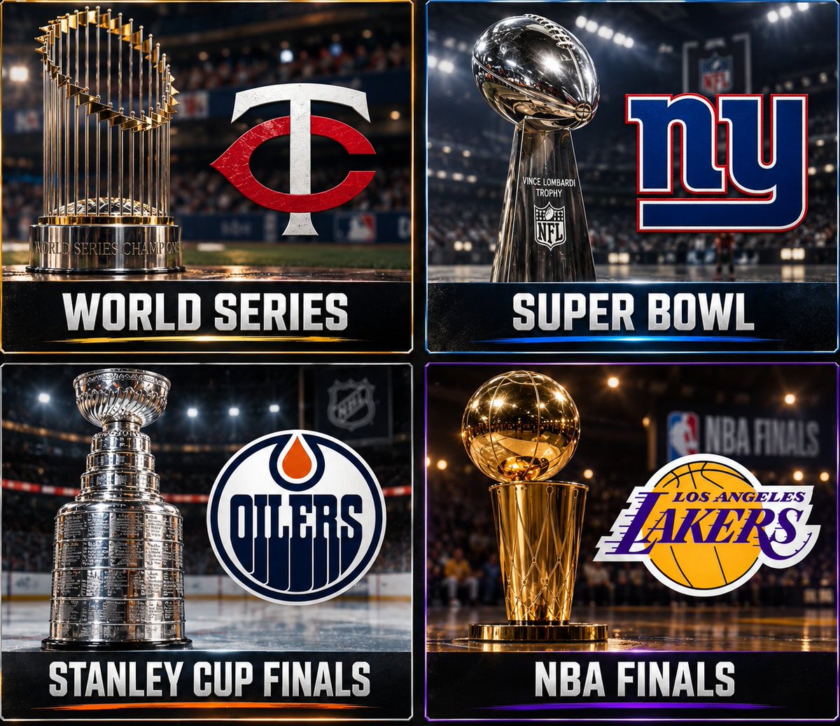 NFLTodayX's tweet photo. Hey @grok delete the trophy that’s the hardest to win. https://t.co/VdCpoDWHEX