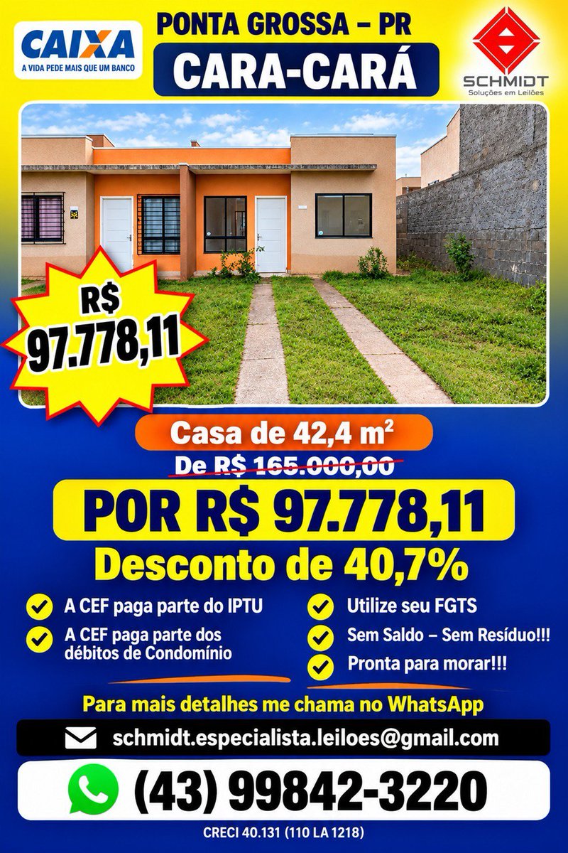 EdsonCelia86's tweet photo. 97 k Casa quitada... pronta para morar....
Me chama e vamos finalizar esta aquisição... AGORA ! ! ! https://t.co/qLSvREPGZo
