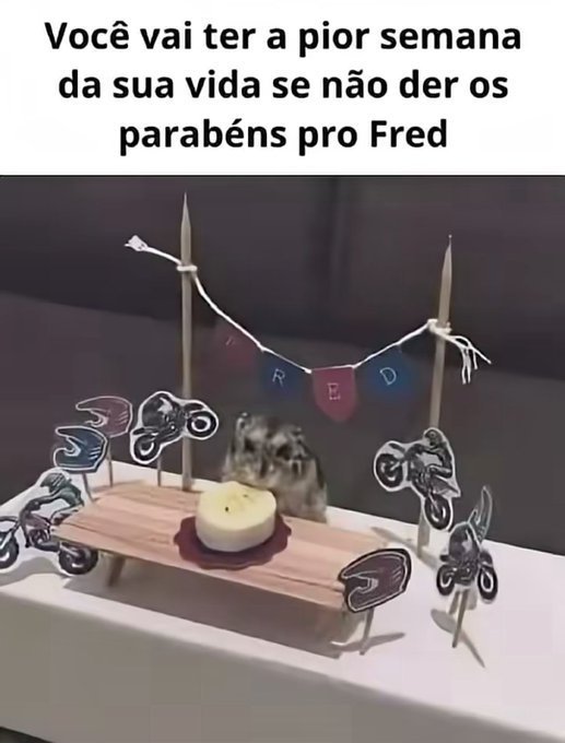KimboJao's tweet photo. Parabéns Fred https://t.co/Sq5M20Bn0a