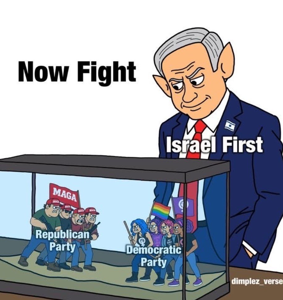 Dyako1301's tweet photo. Well, why did the Democratic Party wait until the midterm elections to adjust their strategy for younger and pro-Palestinian voters, rather than making these changes while Biden was in office? At the end, they both serve their master. https://t.co/i0j2p7XeiQ