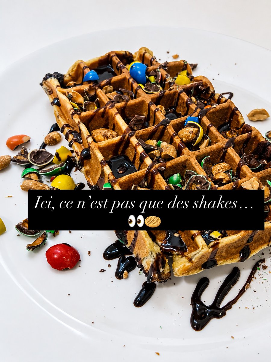 michaelmarzveu's tweet photo. At the club, we love mixing things up. Sometimes, that means waffles that look like this... A delicious moment, another way to discover the club—and above all, to treat yourself. So, which one tempts you most? https://t.co/ZEjB4LFjjl