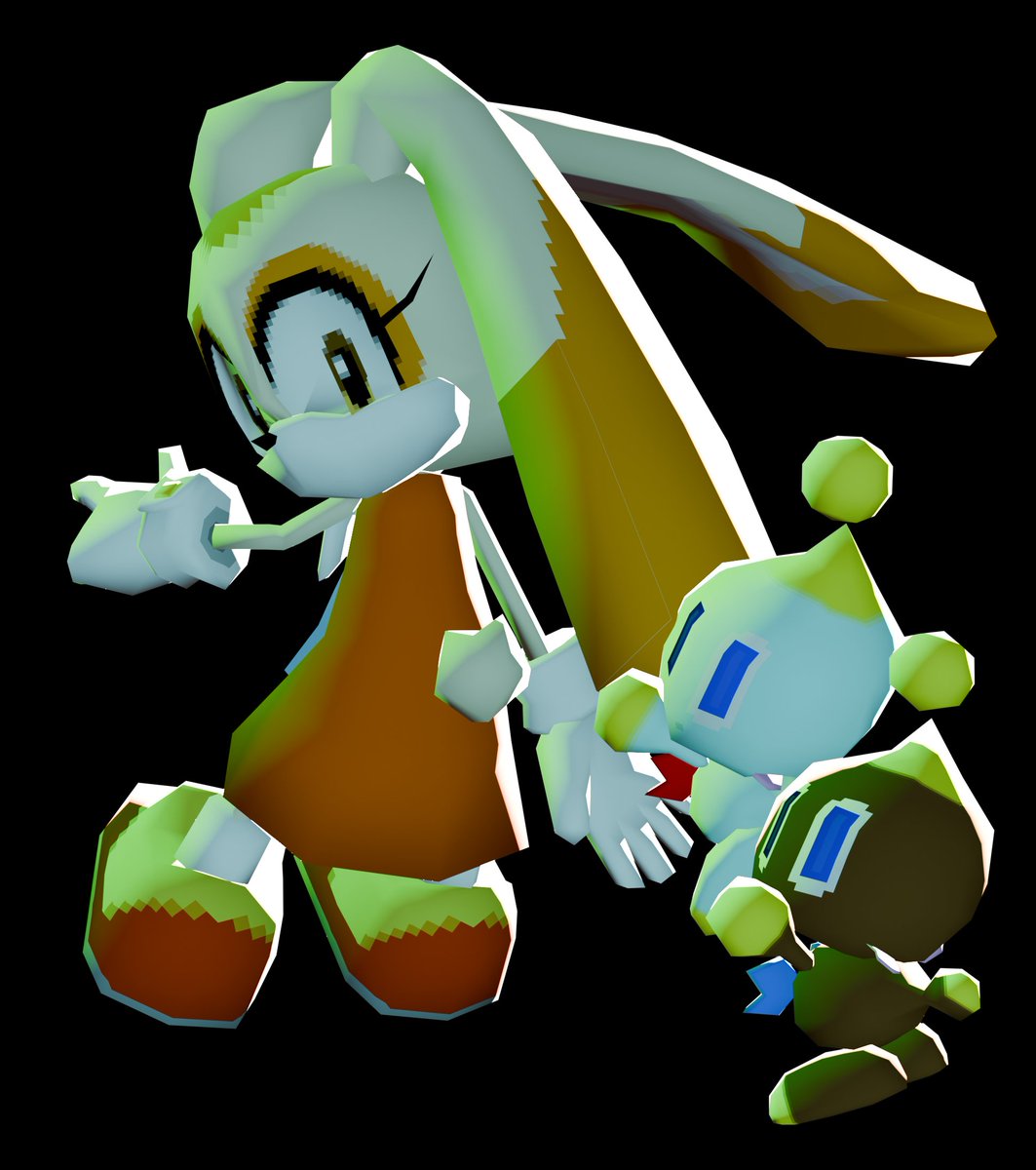 DreamcastRoblox's tweet photo. Cream The Rabbit joins you're nearest dreamcast...and 0.1!
Cream WONT be a healer,instead she'll be a survivalist! Her two chaos cheese and chocola are also here and will be helping her throughout her journey in #Dreamcastnightmares !#glaghorsesimulator50billion #execommunity https://t.co/4UuwoXebU7