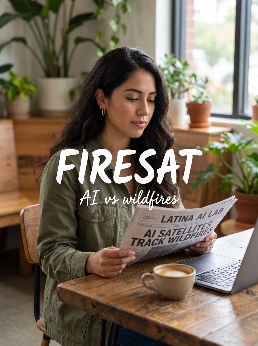 latinaailab's tweet photo. AI satellites are hunting wildfires. 🛰️🔥 #GoogleAI #FireSat #WildfireDetection #AIforGood #GoogleResearch https://t.co/TVPLzR3a0Z