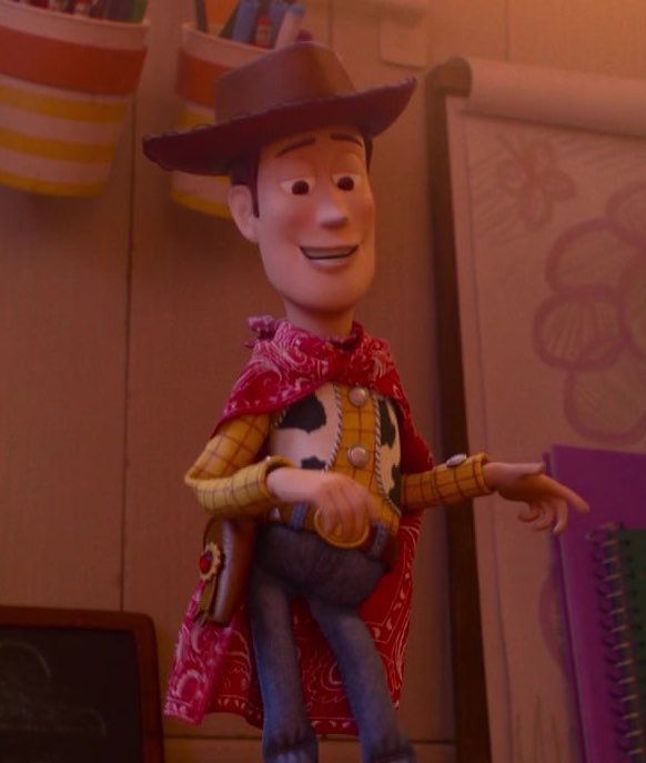 McqueenStan's tweet photo. I think Woody slayed with his poncho https://t.co/uphkPA1TrI