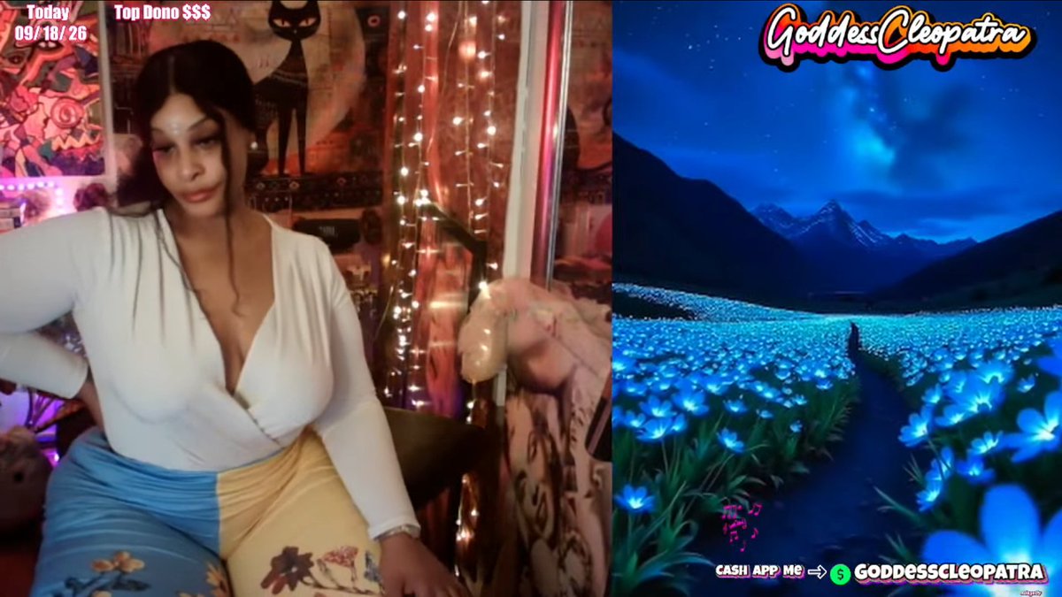 GoddessCleopatr's tweet photo. Fine ๐ Fat Mami ๐ฅ Goddess Cleopatra ๐ฅ
The Rap Goddess ๐ถ๐
#goddesscleopatra #femalerap #streamer #gamergirl #trendsetter #thick #bbw #GoingPostal #TopLiner #SongMaker #Lawsuit #Winner #Federal #Art #Music #herself #oneofone #realrap #goddessworship #goddess #cleopatra https://t.co/SzcyXiUlmo