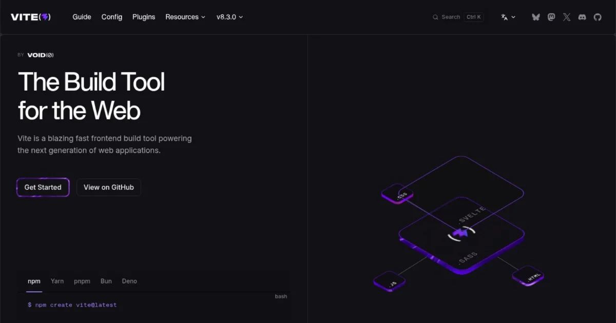 DesignMunk's tweet photo. 🧭 Just Added: Vite

Thoughtful spacing, easy to read, easy to love.

by @vite_js

🔎 Take a look → https://t.co/qyvHU9Hpms https://t.co/zlLlXifOZZ