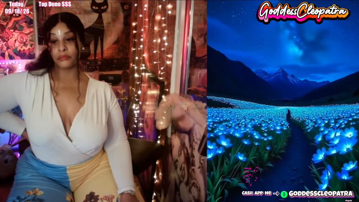 GoddessCleopatr's tweet photo. Fine ๐ Fat Mami ๐ฅ Goddess Cleopatra ๐ฅ
The Rap Goddess ๐ถ๐
#goddesscleopatra #femalerap #streamer #gamergirl #trendsetter #thick #bbw #GoingPostal #TopLiner #SongMaker #Lawsuit #Winner #Federal #Art #Music #herself #oneofone #realrap #goddessworship #goddess #cleopatra https://t.co/SzcyXiUlmo