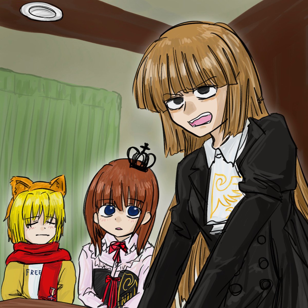 bemy_beiee's tweet photo. 🆚 District welfare officer
#umineko https://t.co/DtLDzzMtkJ