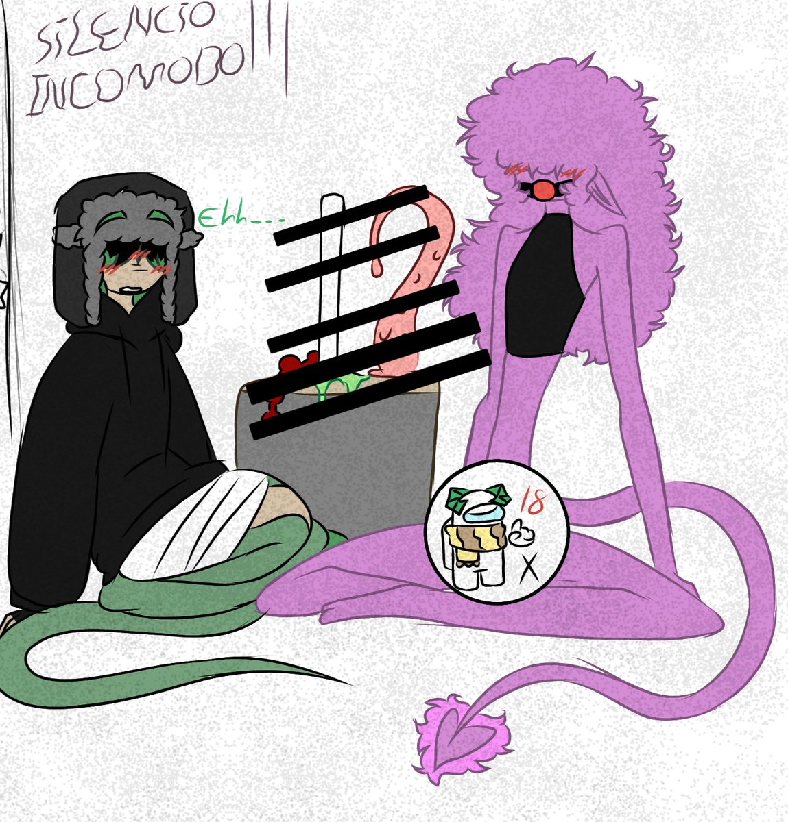 Berlyrkzcg's tweet photo. 🌱🌱🌱|||🟣|||🌱🌱🌱
Imagen que se censuro en tiktok del comic ---- imagen sin censura---
#nsfwㅤㅤ #Morbosity.... https://t.co/gJkbT6YjQH