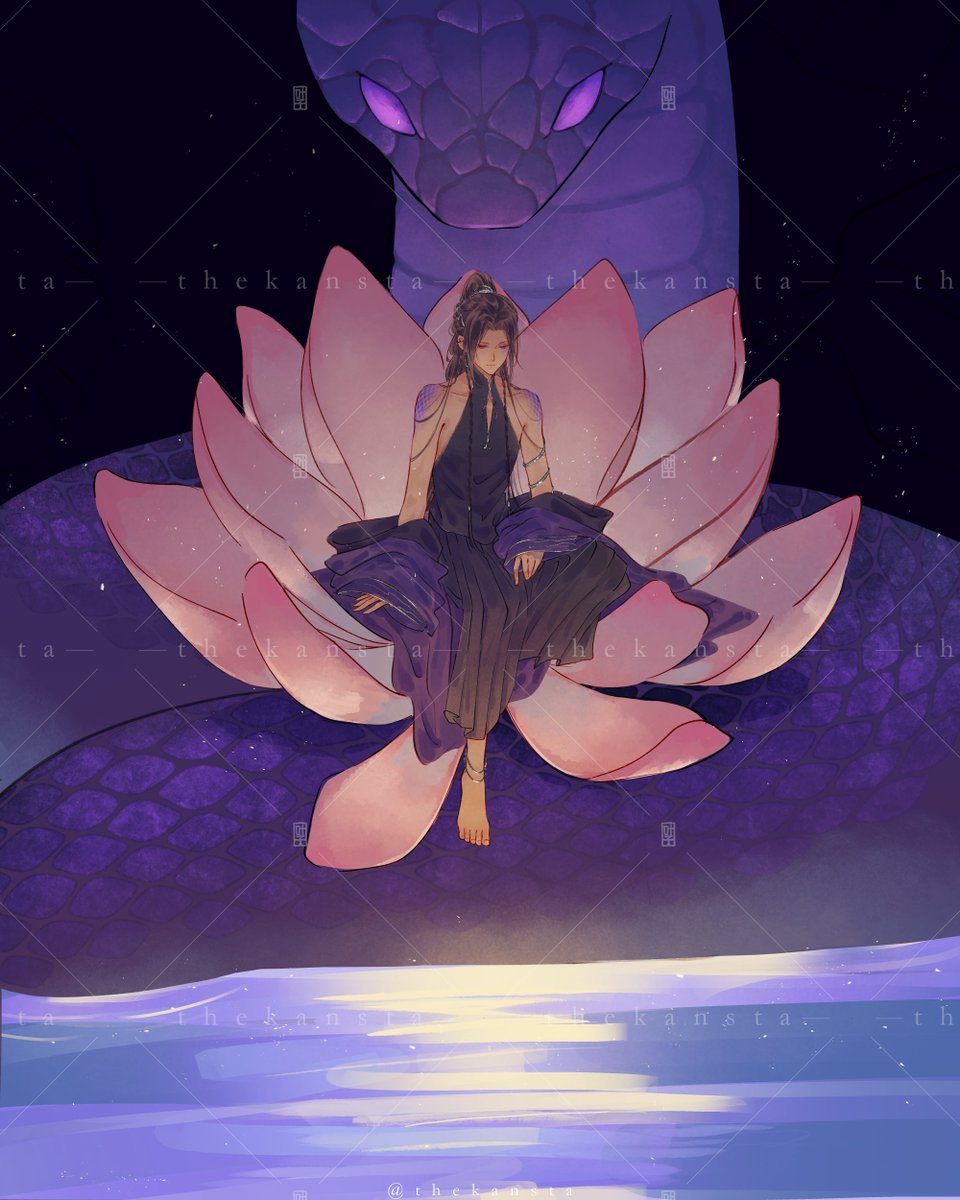thekansta's tweet photo. Lotus snake

#mdzs #jiangcheng https://t.co/dE1bVrBzwV