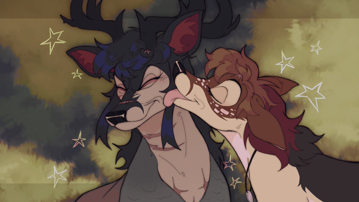 Fangz_42's tweet photo. 🍂🦌Twitterpated🦌🍂 https://t.co/dSFCFtNlhB