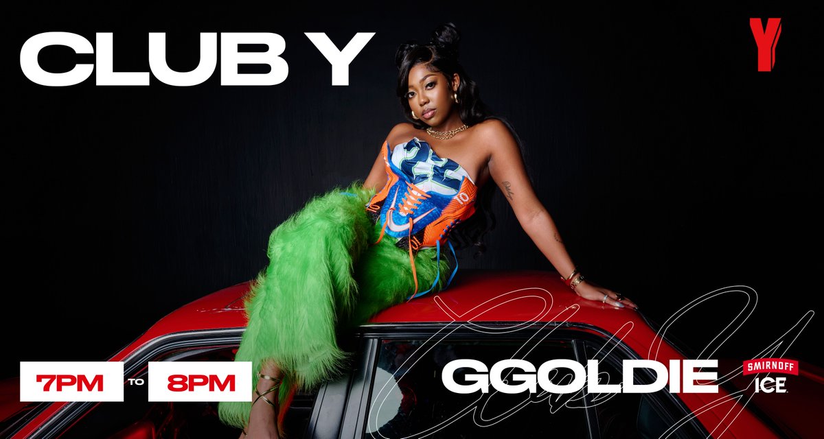 Yfm's tweet photo. Party mode on #ClubY. 7pm-8pm @Ggoldi brings high-voltage mixes & weekend anthems.
Sponsored by #Smirnoff21 🚀 #YWorld https://t.co/Qcm6WVGEGa
