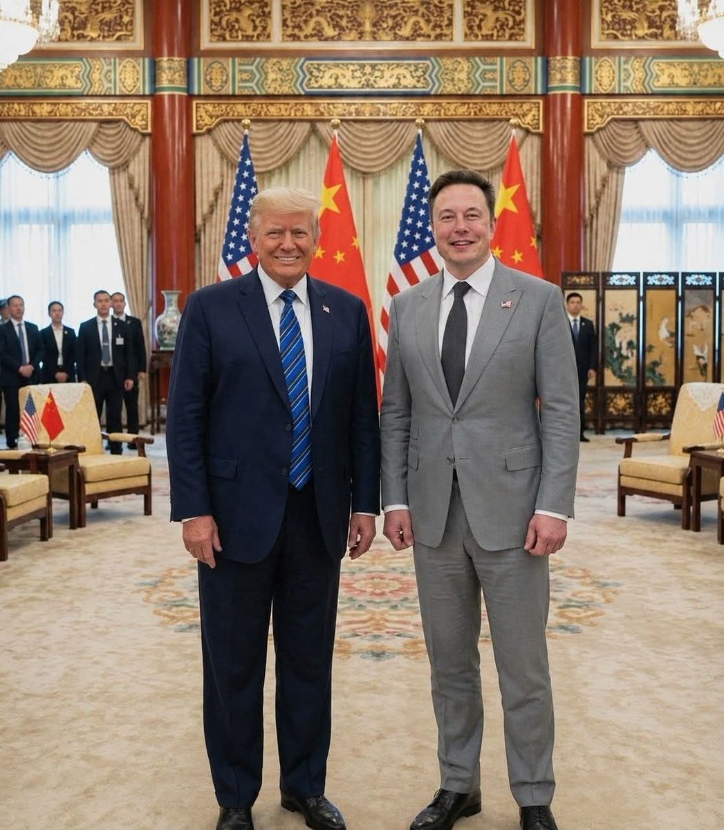 Elon_Nation347's tweet photo. Be honest 👇 

🌎🔥 If these two teamed up to solve ONE global issue, what should it be? 

A) Energy ⚡ 
B) AI 🤖 
C) Space 🚀 
D) Economy 💰 https://t.co/NYEBrXsgpw