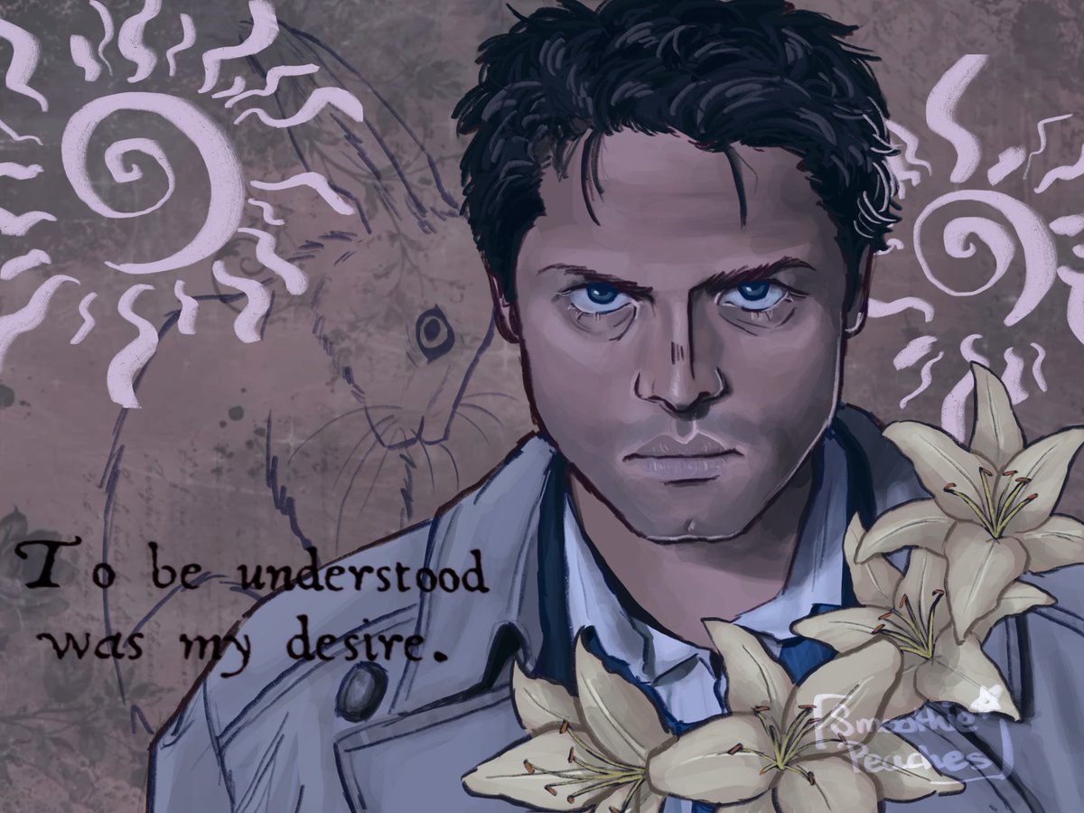 SmoothiePeaches's tweet photo. HAPPY BIRTHDAY CASTIEL 🥳⭐️ || #Supernatural #Castiel https://t.co/rXSsvs22qH