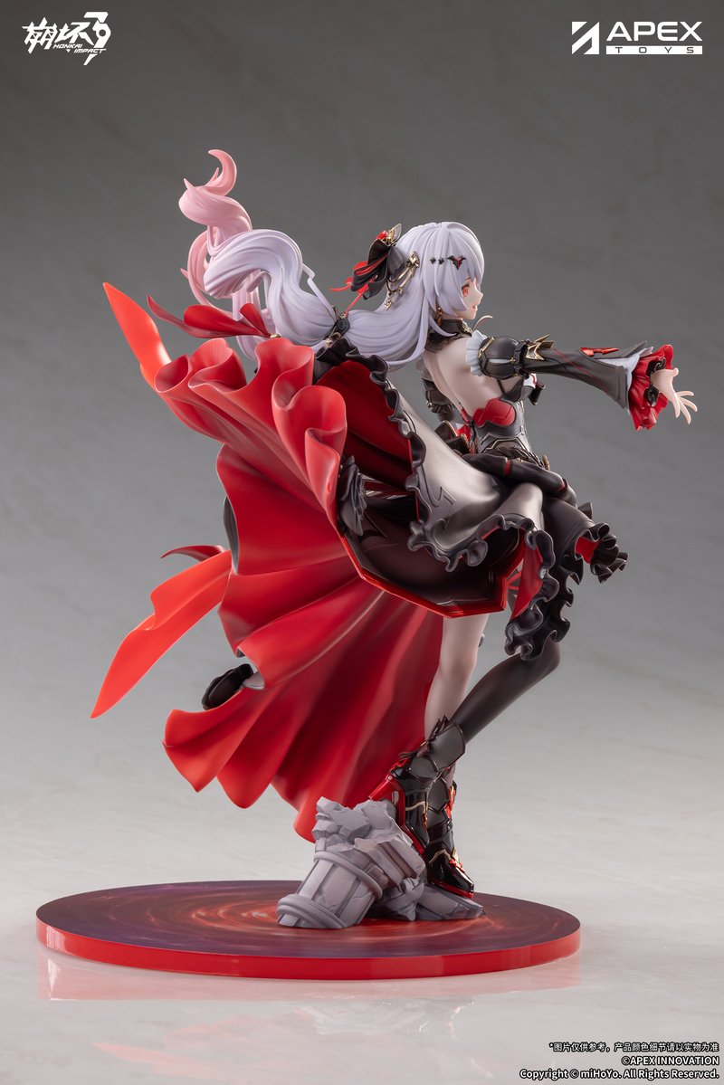 APEX_TOYS's tweet photo. 〓新品公開〓

ゲーム『崩壊3rd』より、「月下の誓い・真紅の愛」がフィギュア化登場！

【崩壊3rd 月下の誓い・真紅の愛 】1/7 完成品フィギュアは 9 月 30 日に予約販売開始！

「手を握ってくれてありがとう。もう二度と離したりしないわ。」
#APEXTOYS #honkaiımpact3rd https://t.co/km2Ogw7aVs