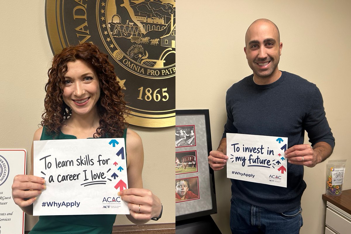 NSHE's tweet photo. We asked our NSHE family: Why apply to college? Here’s what they said on ➡️ #WhyApply Day. https://t.co/zK2PT1pvbd