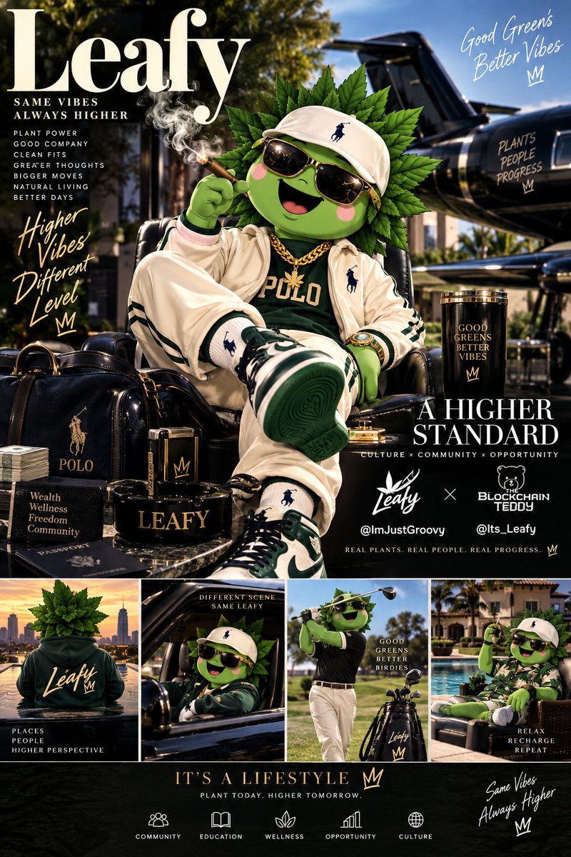 BlocChainTeddy's tweet photo. He doesn’t dress for the course. The course levels up when he arrives. 🌿⛳️
He doesn’t search for higher vibes. Higher vibes find him.
Clean fit. Good greens. Better company.
@ImJustGroovy @Its__Leafy
 solana:DD3AC2Cmr5rXzJ6ErRHeryx3ASLVMhSBALiUqeKcpump https://t.co/IXW7naVTE8