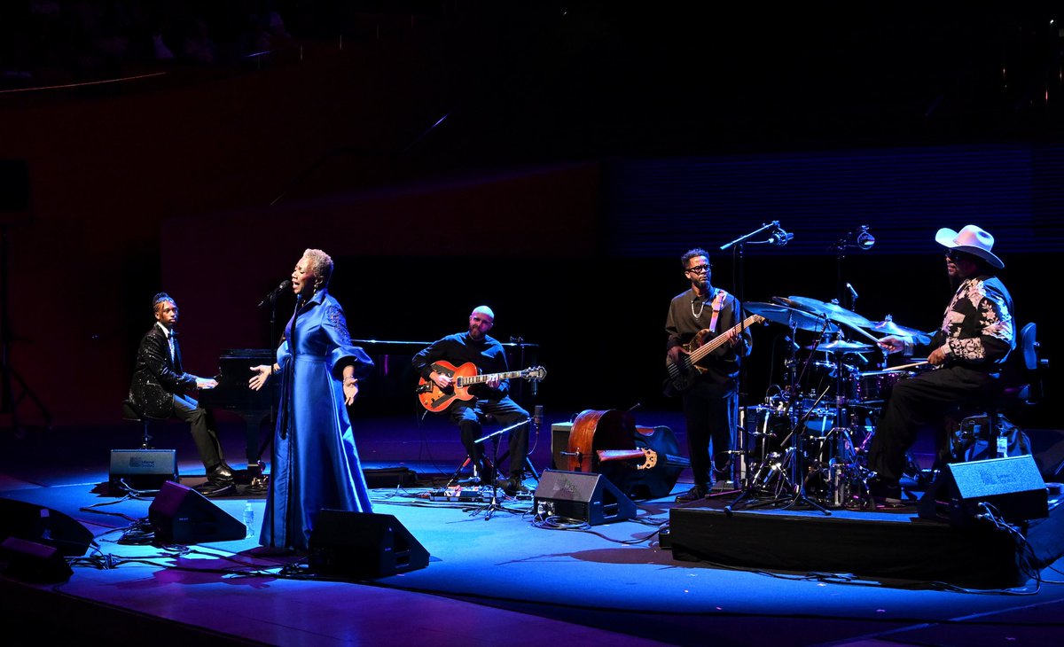 NEAarts's tweet photo. An unforgettable night for jazz! Thank you to all of the musicians who came together to honor 2026 Jazz Masters Rhonda Hamilton, Carmen Lundy, Airto Moreira, and Patrice Rushen. The concert is available to watch on demand at https://t.co/8VR6n94joF.

📷 John McCoy https://t.co/MrP0iSvD5e