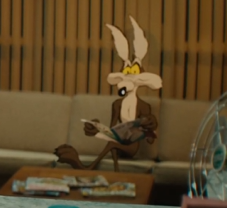 BeetleBiscuits's tweet photo. might be the fifth time i rewatched this silly movie hes just so cute #coyotevsacme https://t.co/TbHIu0P3u6