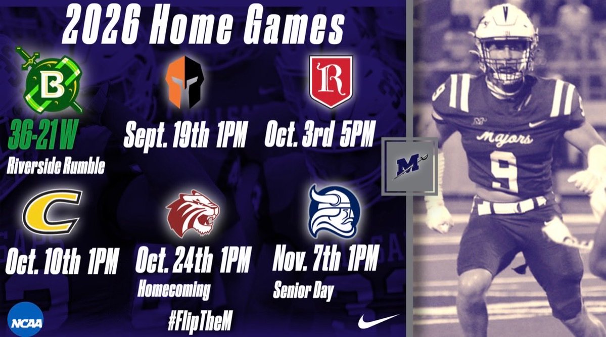 BrayTullos's tweet photo. Exited to receive a game day invite! @MajorsFootball 
@MasonWyllis https://t.co/G3oUdvA911