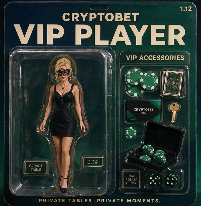 CryptobetES's tweet photo. ♠️ No es una jugadora cualquiera. 
Es una VIP Player. 
#cryptobet 💚

🔗Link in bio!
#SVGala2 Josep Martínez https://t.co/PoCwaR3XoM