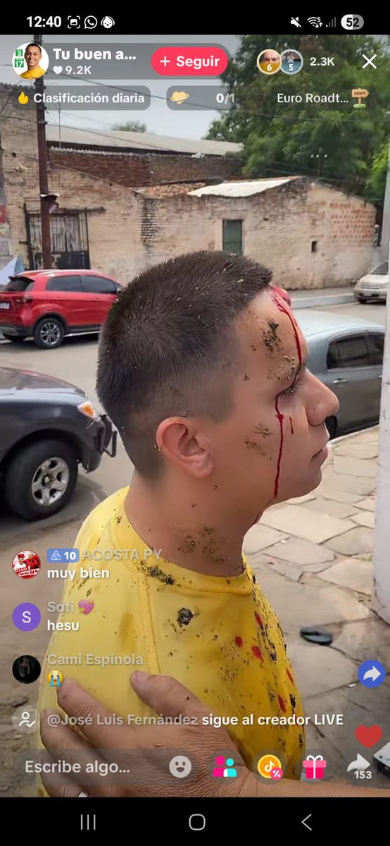 fabimontielk's tweet photo. Así se manejan estos grupos criminales, sin problemas de ejercer la violencia para preservar sus esquemas de corrupción. Hace unos minutos Bruno mi compañero de la lista 3, fue atacado cobardemente por una turba cuando llegaba a Aseo Urbano de la Municipalidad de Asunción. https://t.co/Pvihbj2azj