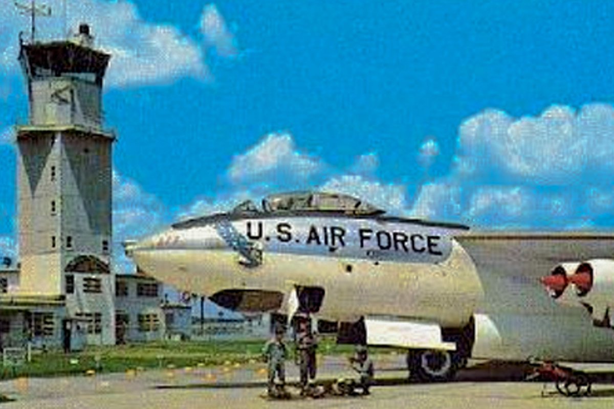 MCO's tweet photo. Happy 79th Birthday to the United States Air Force! Our story began as Pinecastle Army Airfield before becoming McCoy Air Force Base, named in honor of Colonel Michael McCoy. Today, we celebrate the rich military history and aviation heritage that helped shape MCO. ✈️ https://t.co/czMCEK4O8r