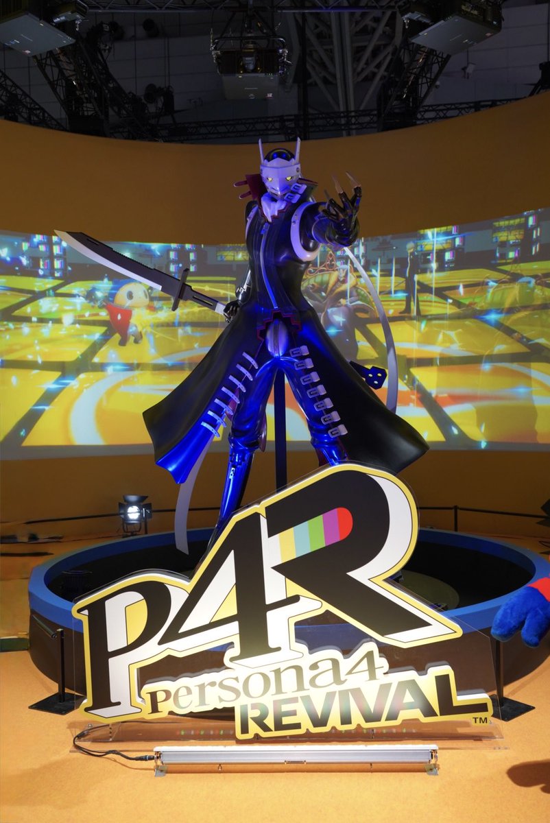 Ie0Hp's tweet photo. アトラスブース
ペルソナ4リバイバル最高！
#アトラスTGS2026
#東京ゲームショウ
#TGS2026 https://t.co/RBfh2DBIq8