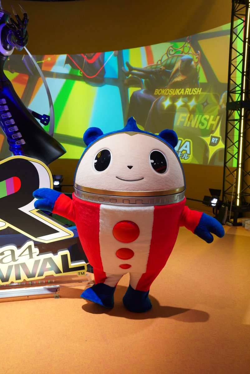 Ie0Hp's tweet photo. アトラスブース
ペルソナ4リバイバル最高！
#アトラスTGS2026
#東京ゲームショウ
#TGS2026 https://t.co/RBfh2DBIq8
