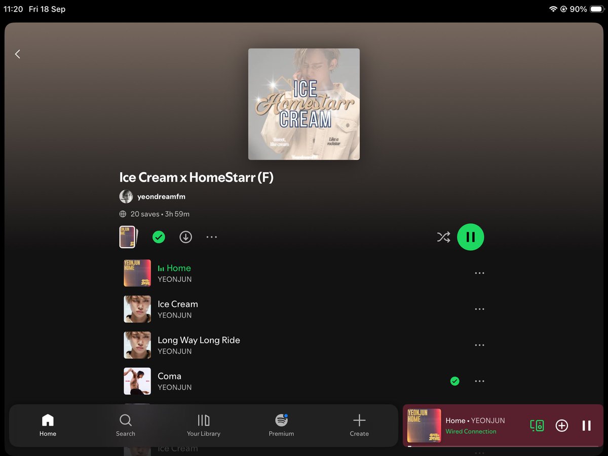 Uunnttiittlled's tweet photo. @yeondreamfm 🎸 ROCKING AT HOME!
#IceCreamxHomeStarr
#WeAllStreamForIceCream
#StreamForYeonjun
#YEONJUN #연준 #ヨンジュン #TXT https://t.co/hUHogL6zmB