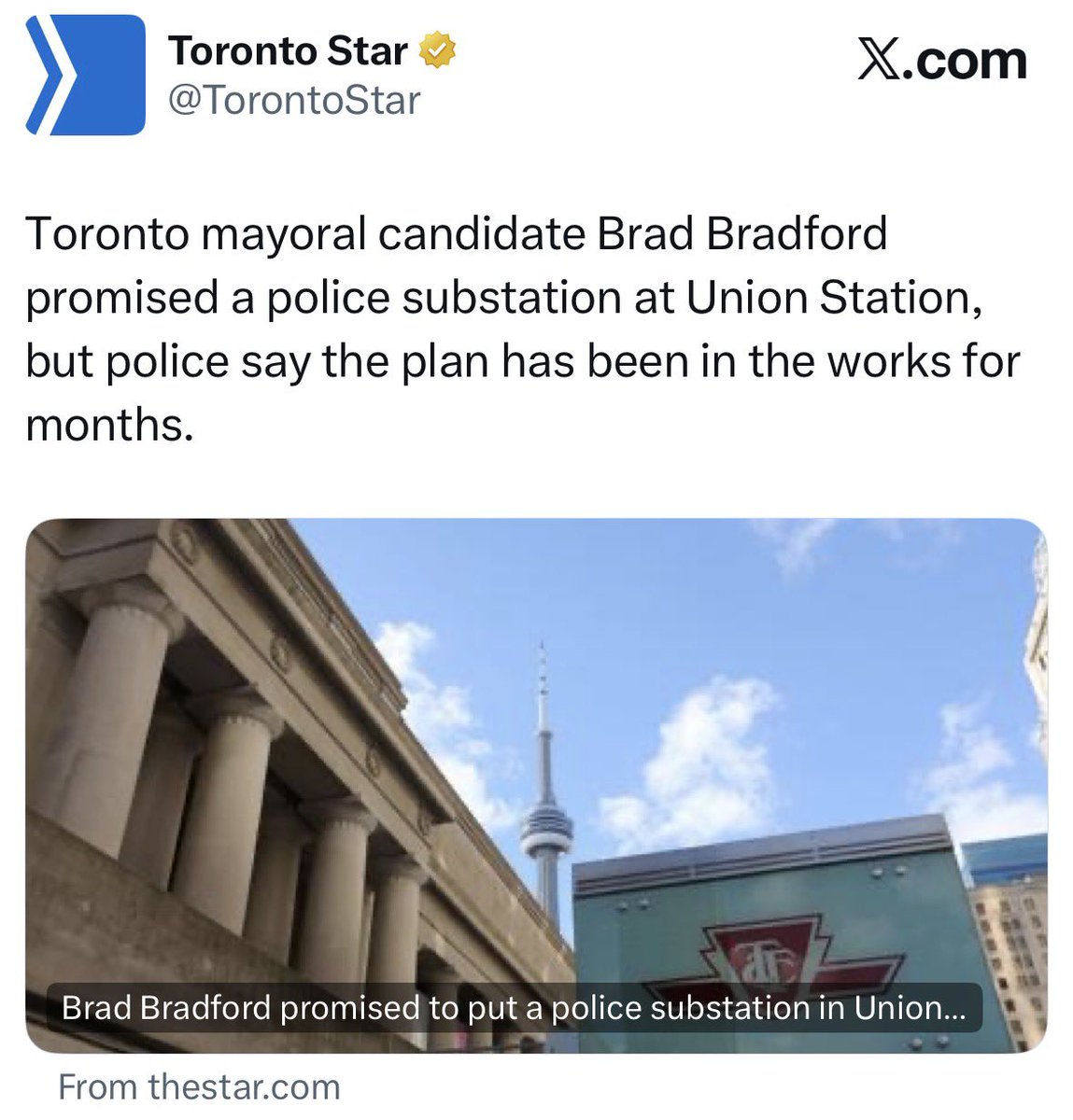 anotherglassbox's tweet photo. …the takeaway here is obvious. Future Mayor Bradford invents time travel and sends himself into the past to suggest the union station substation and drop gun crimes. Only problem? This leaves Present Bradford looking silly and costs him the election. Classic time loop paradox. https://t.co/bvmW9hewbC