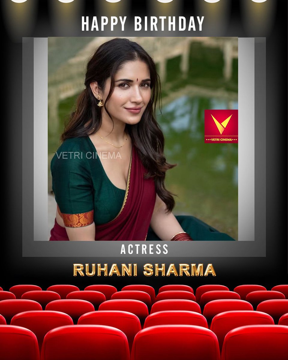 Vetricinema's tweet photo. Happy Birthday Actress Ruhani Sharma Mam 🎂👑💐

#RuhaniSharma
#ActressRuhaniSharma
#HBDRuhaniSharma
#HappyBirthdayRuhaniSharma
#Vetricinema https://t.co/Gkr6evpGYK