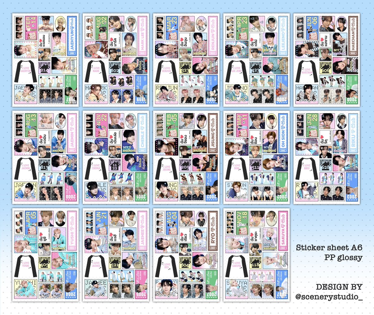 scenerystudio_'s tweet photo. 🧤pls rt or fav ⭑!
Pre - sticker pp glossy

☆ ราคา 7 - 15 ฿ / แผ่น ☆
💬 more details &amp; order ; https://t.co/6r8UPef9MJ

⭐️ shipping 35฿
close ; now - 26 sep 2026
#ตลาดนัดnctdream #ตลาดนัดnct #ตลาดนัดnct127 #ตลาดนัดnctwish https://t.co/iZQCd5V9Pp
